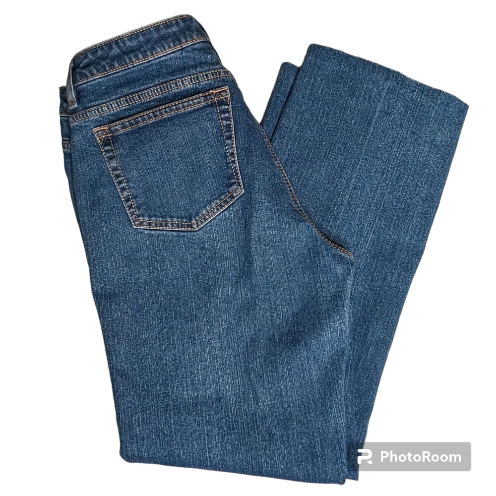 Aura Jeans By Women of Wrangler Women's Sz 10P Blue Zip Fly Short Rise Pants - Picture 4 of 16